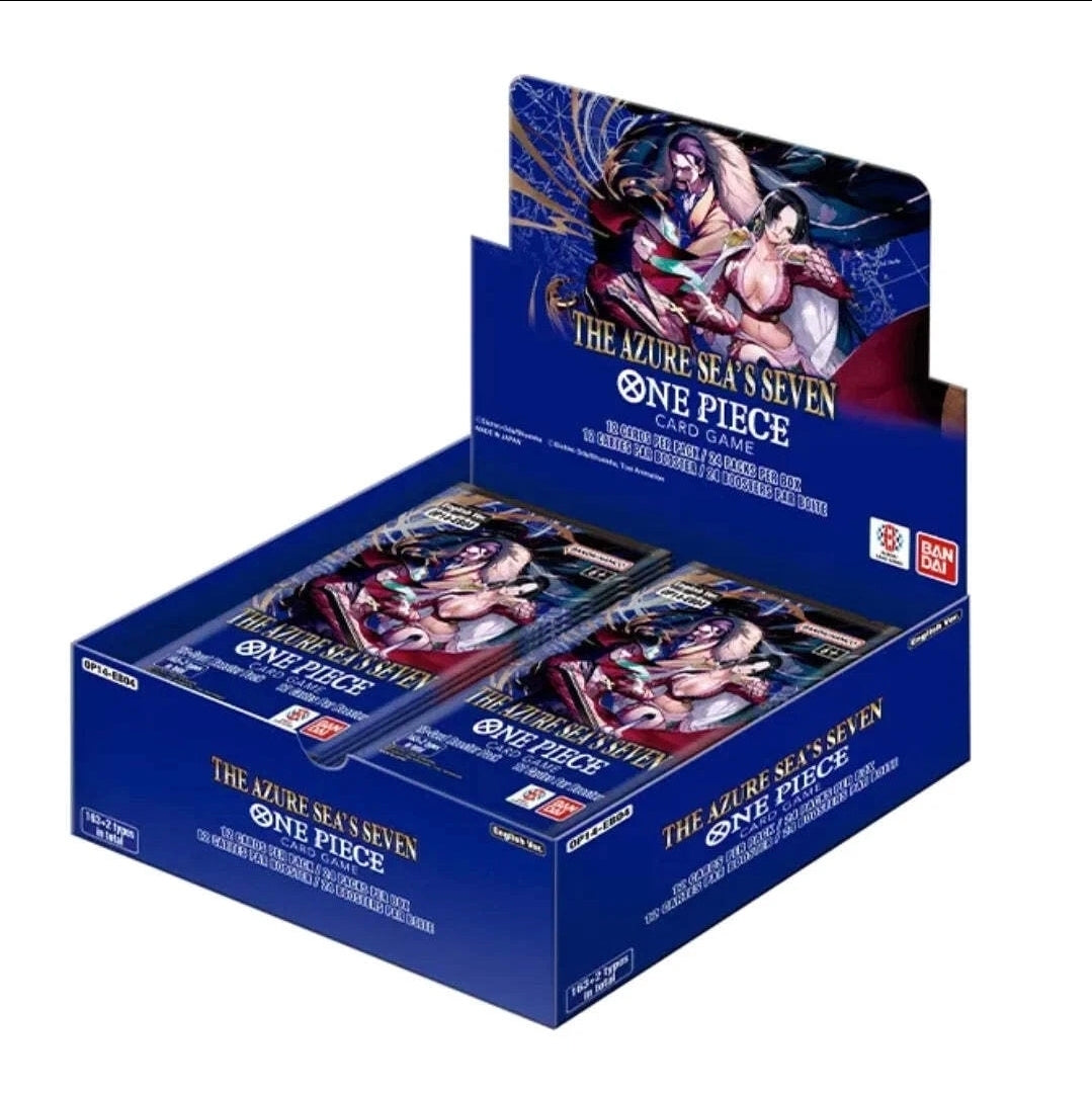 One Piece Card Game - The Azure Sea's Seven Booster Box Official Factory Sealed [English] (OP-14)