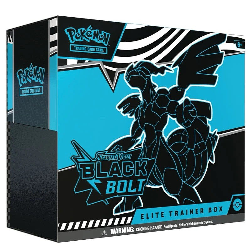 Pokémon Elite Trainer Box S&V Black Bolt Official Factory Sealed