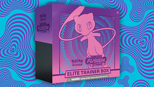 Pokémon Card Game Sword & Shield Fusion Strike Elite Trainer Box Official Factory Sealed