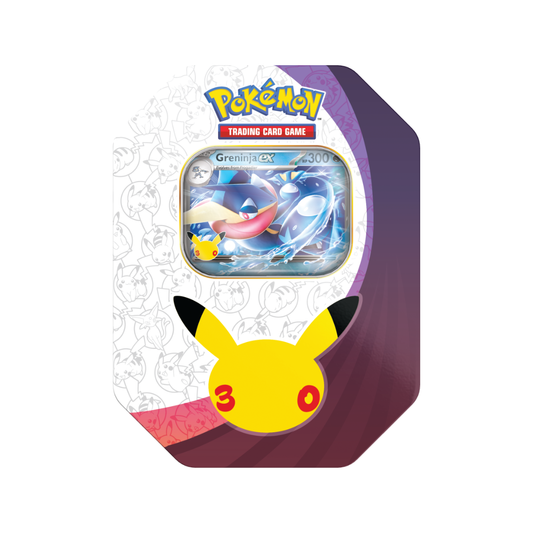 [Pre-Order] Pokémon 30th Celebration ex Tin - Greninja