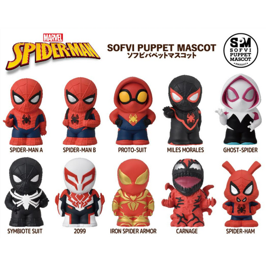 Marvel Spider-Man Sofvi Puppet Mascot ENKSY (Blind)