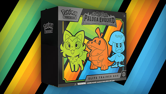 Pokémon Card Game S&V Paldea Evolved Elite Trainer Box Official Factory Sealed