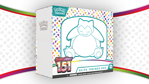 Pokémon Card Game Scarlet & Violet 151 Elite Trainer Box Official Factory Sealed