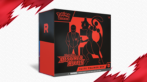 Pokémon Elite Trainer Box S&V Destined Rivals Official Factory Sealed