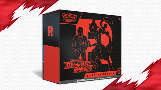Pokémon Elite Trainer Box S&V Destined Rivals Official Factory Sealed
