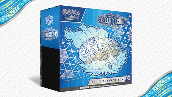 Pokémon Elite Trainer Box S&V Stellar Crown Official Factory Sealed