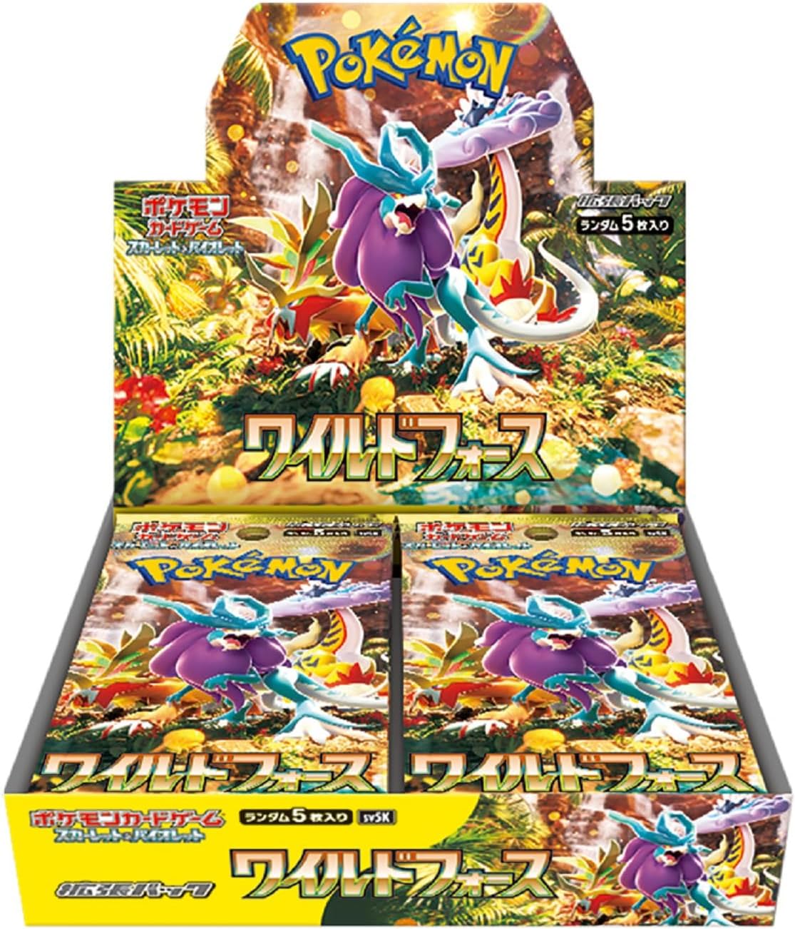 Pokémon Card Game Scarlet & Violet Expansion Pack Wild Force BOX