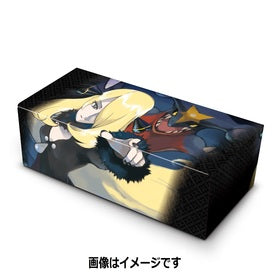 Pokémon Center Trading Card Game Official Long Deck/Storage Box - Cynthia/Garchomp