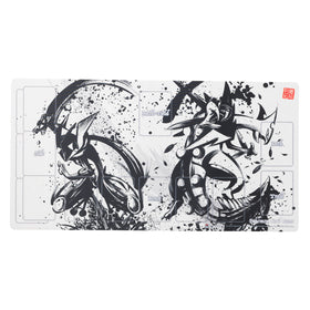 Pokémon Center Trading Card Game Official Playmat - Sumie Retsuden Mega Sceptile/Greninja