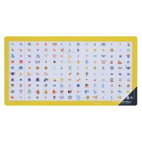 Pokémon Center Trading Card Game Official Playmat - Pixel Pokemon (Yellow)