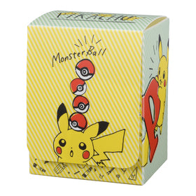 Pokémon Center Trading Card Game Official Deck Box - Pikachu (Monsterball)