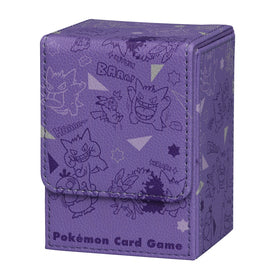 Pokémon Center Trading Card Game Official Leather Deck Box - Gengar De Hiyari!?