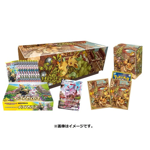 Pokémon Card Game Sword & Shield Enhanced Expansion Pack Eevee Heroes Special Gym Exclusive Box Set