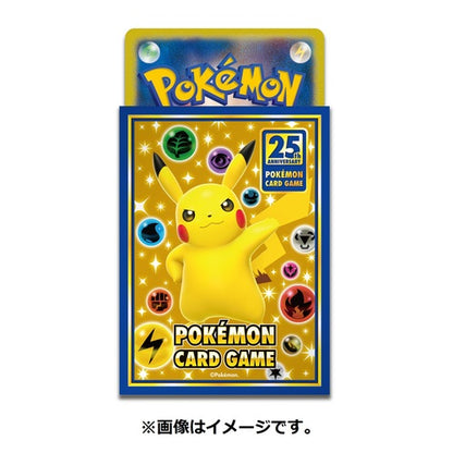 Pokémon Center Trading Card Game Official Card Sleeves x64 - 25th ANNIVERSARY COLLECTION