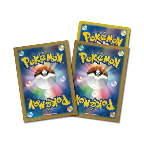 Pokémon Center Trading Card Game Official Card Sleeves x64 - Pokeka Design