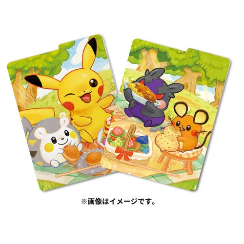 Pokémon Center Trading Card Game Official Deck Box - Pikachu & Friends Picnic