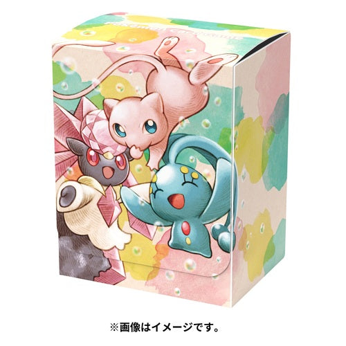 Pokémon Center Trading Card Game Official Deck Box - Mew & Manaphy & Diancie