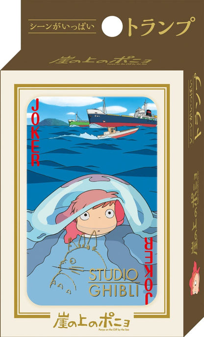 Studio Ghibli Playing Cards - Ponyo - Official Studio Ghilbi Mechandise Made in Japan