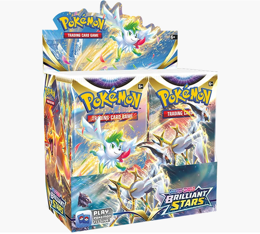 Pokémon Card Game Sword & Shield Brilliant Stars Booster Box Official Factory Sealed