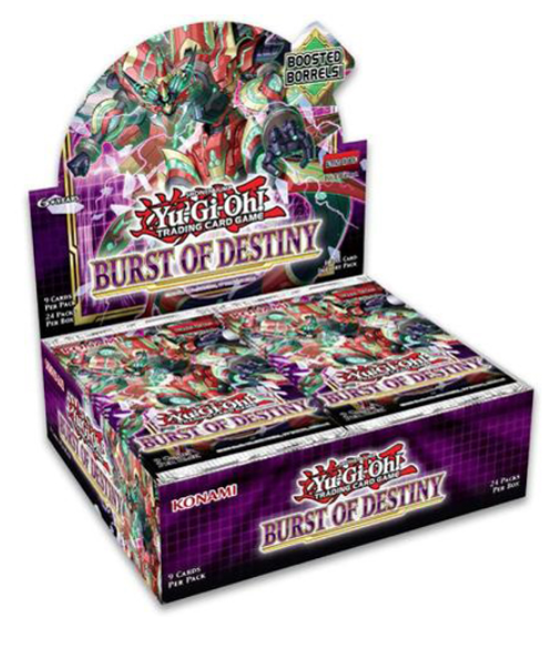 Yu-Gi-Oh! Trading Card Game Burst of Destiny (1st Edition) Booster Box (24 Packs)
