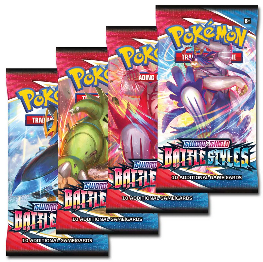 Pokémon Booster Pack S&S Battle Styles Official Factory Sealed