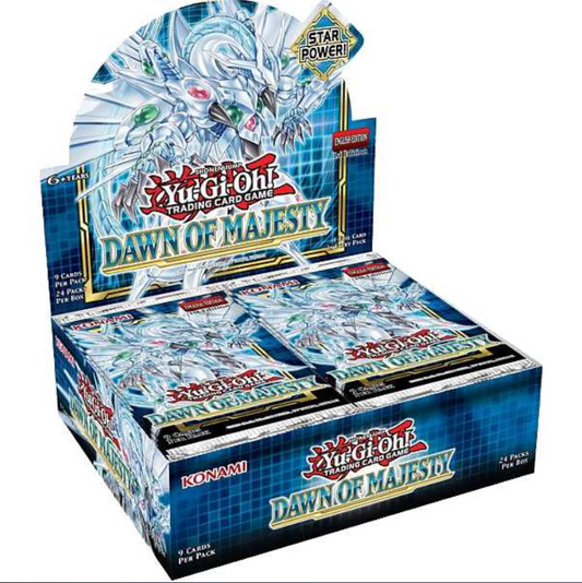 Yu-Gi-Oh! Trading Card Game Dawn of Majesty (1st Edition) Booster Box (24 Packs)