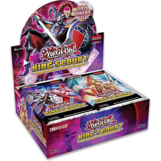 Yu-Gi-Oh! Trading Card Game King's Court (1st Edition) Booster Box (24 Packs)