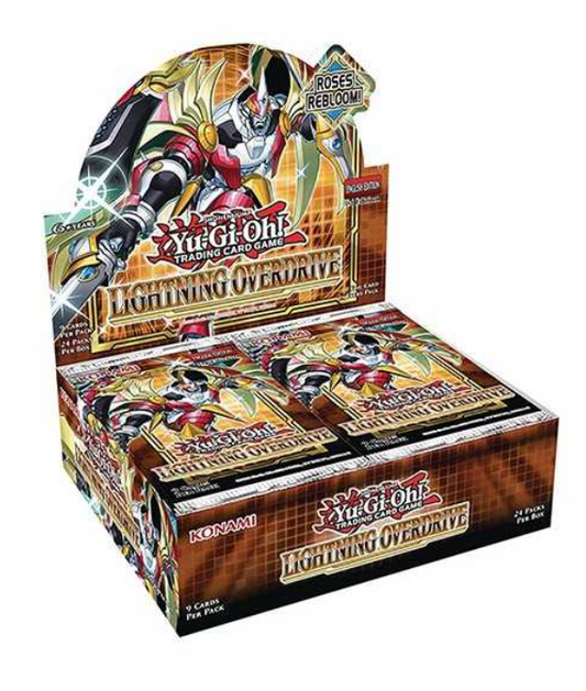 Yu-Gi-Oh! Trading Card Game Lightning Overdrive (1st Edition) Booster Box (24 Packs)