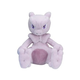 Pokemon Center Fit/Sitting Cuties Official Plush Gen 1 - Mewtwo