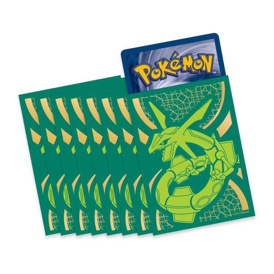 Pokemon Trading Card Game Official Card Sleeves x65 - Rayquaza