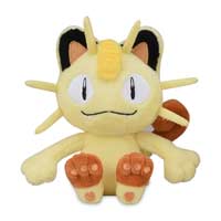 Pokemon Center Fit Official Plush Gen 1 - Meowth