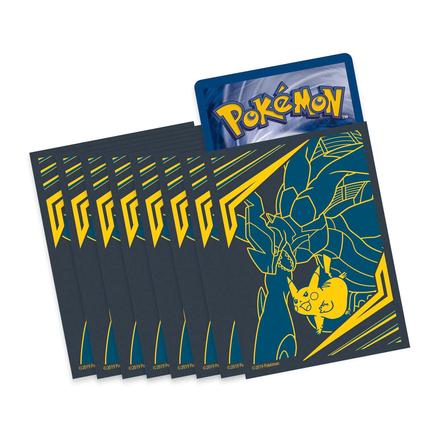 Pokemon Trading Card Game Official Card Sleeves x65 - Pikachu and Zekrom