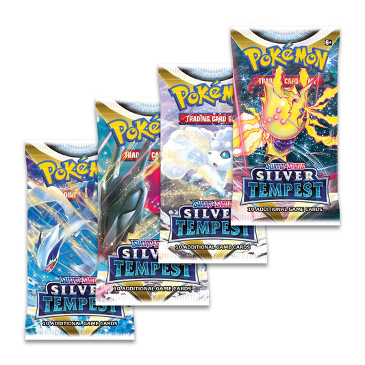 Pokémon Booster Pack S&S Silver Tempest Official Factory Sealed