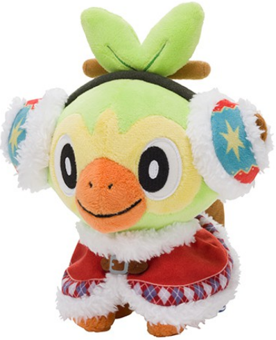 Pokémon Center Grookey Christmas Wonderland Official Plush