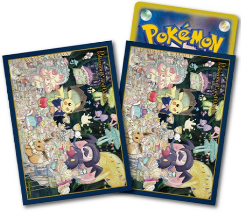 Pokémon Center Trading Card Game Official Card Sleeves x64 - Mysterious Tea Party