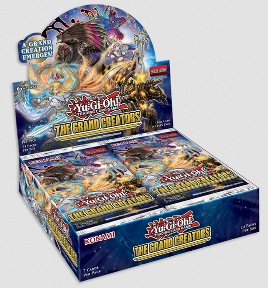 Yu-Gi-Oh! Trading Card Game The Grand Creators (1st Edition) Booster Box (24 Packs)