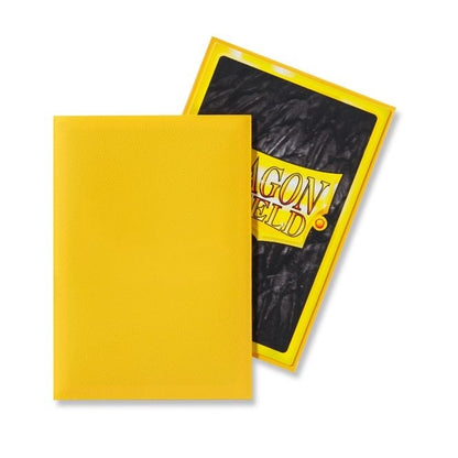 Dragon Shield Matte Sleeves - Yellow (100)