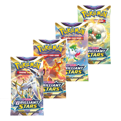 Pokémon Booster Pack S&S Brilliant Stars Official Factory Sealed