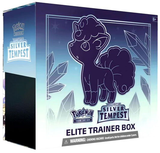 Pokémon Card Game Sword & Shield Silver Tempest Elite Trainer Box Official Factory Sealed