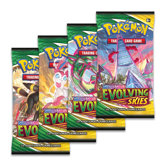 Pokémon Booster Pack S&S Evolving Skies Official Factory Sealed
