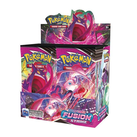 Pokémon Card Game Sword & Shield Fusion Strike Booster Box Official Factory Sealed