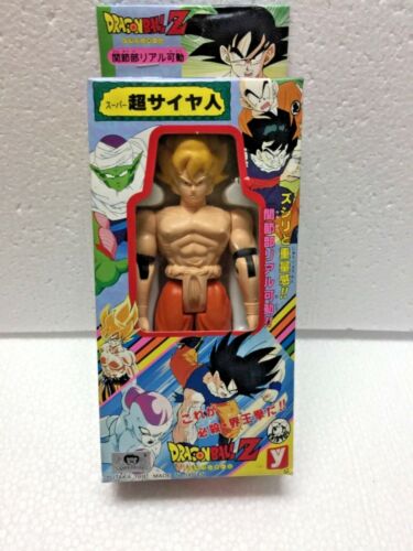 DragonBall Z  Super Saiyan Goku Action Figure Yutaka 1991 Vintage Original Made in Japan Sealed