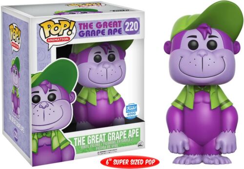 The Great Grape Ape Pop! Vinyl Animation 6" Funko Sticker 4000 Pieces - The Great Grape Ape #220