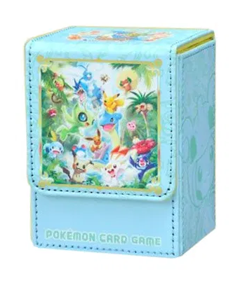 Pokémon Center Trading Card Game Official Leather Deck Box - Singapore Main Art 1 Year Anniversary (Exclusive)